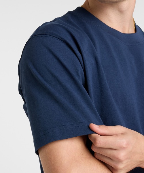 NEW BALANCE(ニューバランス)の「Athletics ポケットショートスリーブTシャツ(Tシャツ/カットソー・メンズ・ネイビー/ブラック・SMALL/XX-LARGE/X-LARGE/LARGE/MEDIUM)」の11枚目の写真