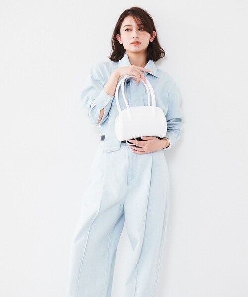 UNTITLED(アンタイトル)の「◆【 MOFIORA 】DIAMOND MINI ボストンバッグ(ボストンバッグ・レディース・ホワイト/ブラウン系その他・00)」の12枚目の写真