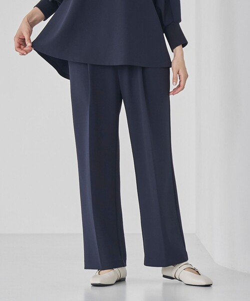 RONEL（ロネル）の「【接触冷感】カットジョーゼットワイドパンツ（その他パンツ・レディース・ネイビー/ブラック・M/S/L）」の21枚目の写真