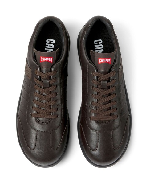 CAMPER（カンペール）の「[カンペール] PELOTAS XLF / レザースニーカー（スニーカー・メンズ・ダークブラウン・25.5cm/27.5cm/26.0cm/27.0cm/25.0cm/28.0cm）」の4枚目の写真