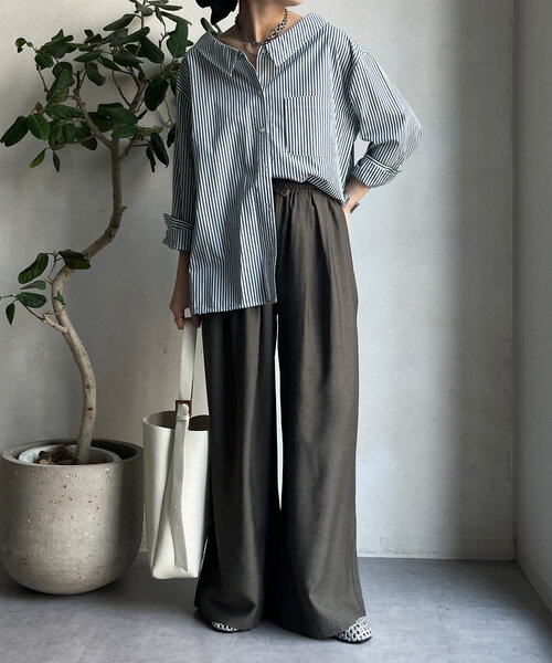 DouDou（ドゥドゥ）の「オフショルブラウス（シャツ/ブラウス・レディース・グリーン/ブルー・FREE）」の20枚目の写真