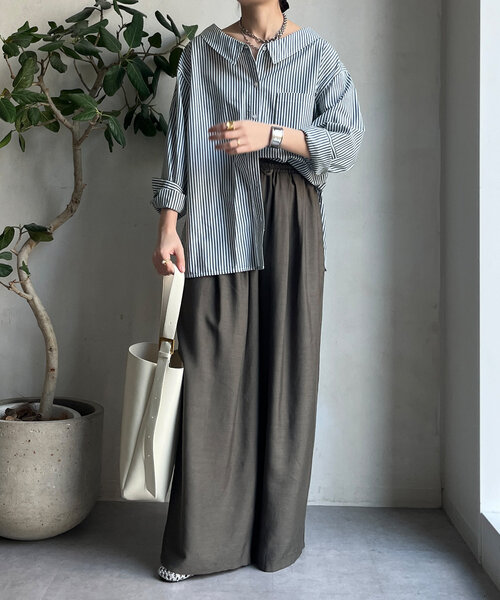 DouDou（ドゥドゥ）の「オフショルブラウス（シャツ/ブラウス・レディース・グリーン/ブルー・FREE）」の21枚目の写真