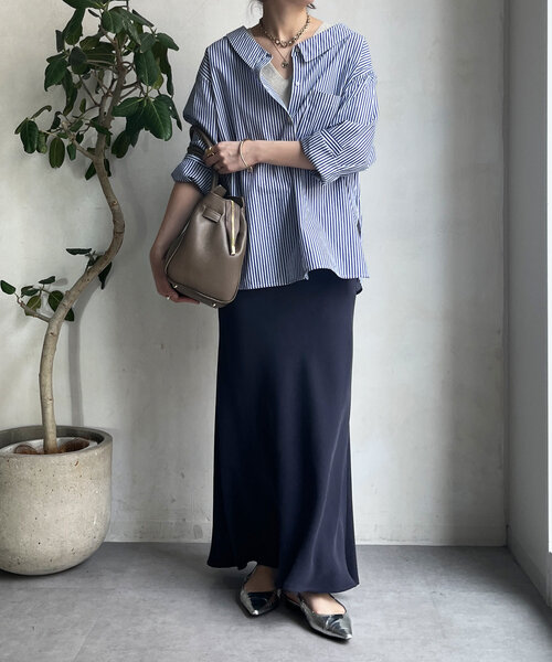 DouDou（ドゥドゥ）の「オフショルブラウス（シャツ/ブラウス・レディース・グリーン/ブルー・FREE）」の5枚目の写真