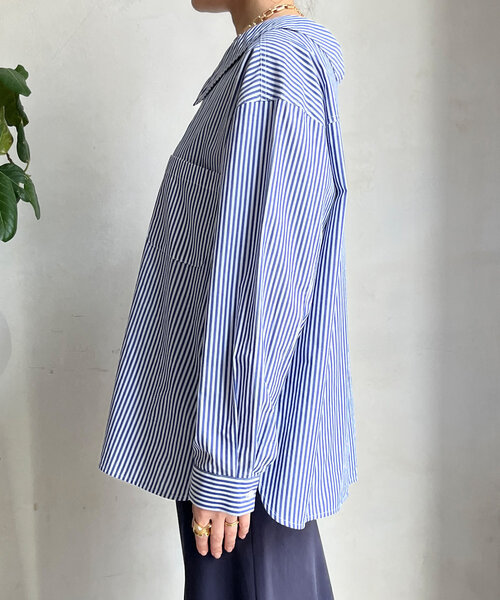 DouDou（ドゥドゥ）の「オフショルブラウス（シャツ/ブラウス・レディース・グリーン/ブルー・FREE）」の11枚目の写真