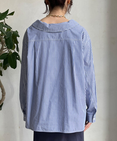 DouDou（ドゥドゥ）の「オフショルブラウス（シャツ/ブラウス・レディース・グリーン/ブルー・FREE）」の12枚目の写真