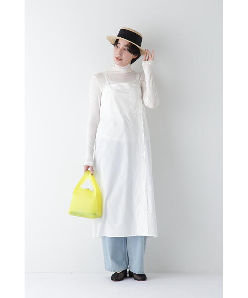 human woman（ヒューマンウーマン）の「◆THE ART OF CARRYING MARKETmini（トートバッグ・レディース・レッド/イエロー・ﾌﾘ-）」の6枚目の写真