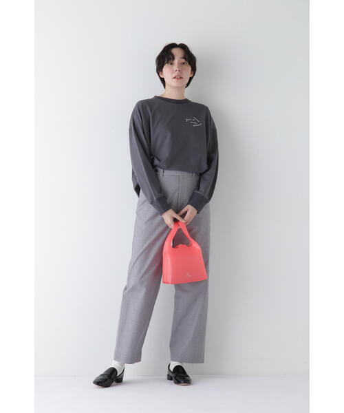 human woman（ヒューマンウーマン）の「◆THE ART OF CARRYING MARKETmini（トートバッグ・レディース・レッド/イエロー・ﾌﾘ-）」の8枚目の写真