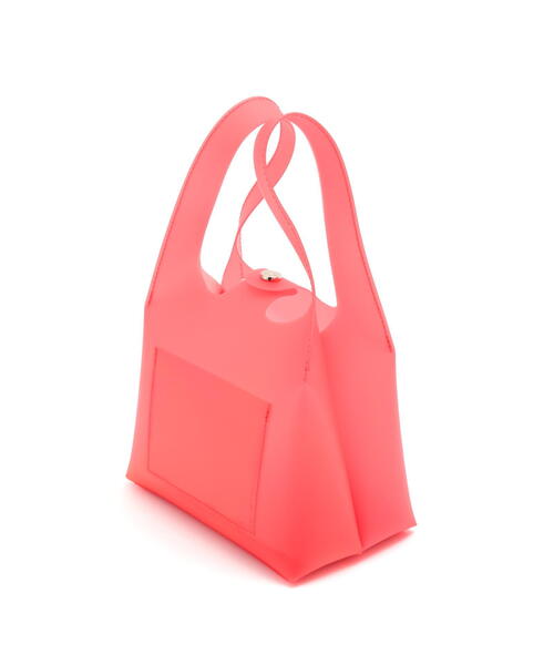 human woman（ヒューマンウーマン）の「◆THE ART OF CARRYING MARKETmini（トートバッグ・レディース・レッド/イエロー・ﾌﾘ-）」の9枚目の写真