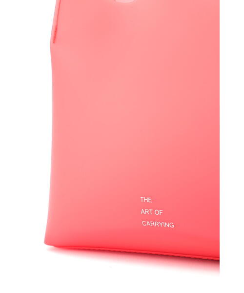 human woman（ヒューマンウーマン）の「◆THE ART OF CARRYING MARKETmini（トートバッグ・レディース・レッド/イエロー・ﾌﾘ-）」の11枚目の写真