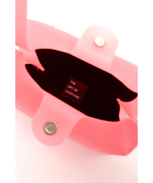 human woman（ヒューマンウーマン）の「◆THE ART OF CARRYING MARKETmini（トートバッグ・レディース・レッド/イエロー・ﾌﾘ-）」の12枚目の写真