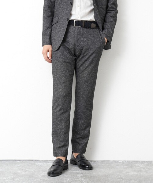 NOLLEY’S(ノーリーズ)の「《ビジカジ/セットアップ対応》ドットサッカーストレッチパンツ 25SS(その他パンツ・メンズ・ネイビー/グレー/ブルー・S/M/L/XL)」の10枚目の写真