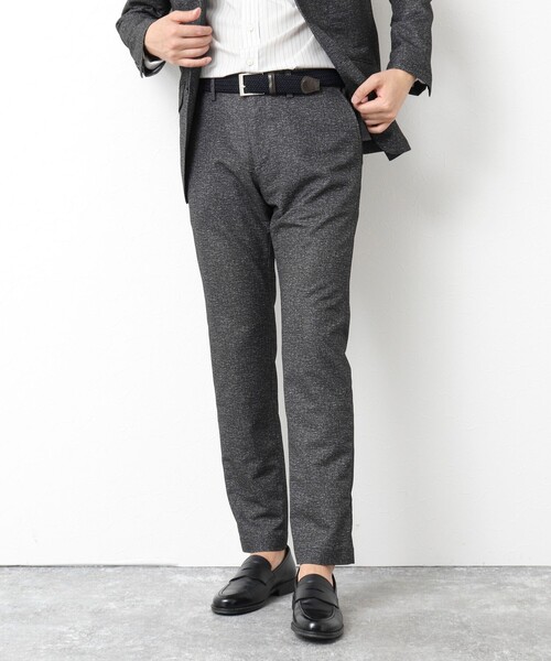 NOLLEY’S(ノーリーズ)の「《ビジカジ/セットアップ対応》ドットサッカーストレッチパンツ 25SS(その他パンツ・メンズ・ネイビー/グレー/ブルー・S/M/L/XL)」の11枚目の写真