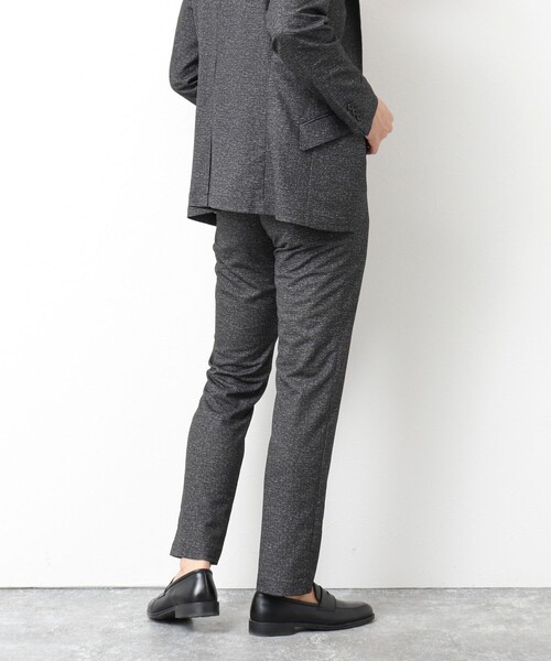 NOLLEY’S(ノーリーズ)の「《ビジカジ/セットアップ対応》ドットサッカーストレッチパンツ 25SS(その他パンツ・メンズ・ネイビー/グレー/ブルー・S/M/L/XL)」の15枚目の写真