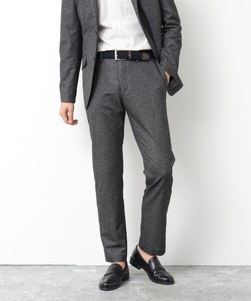 NOLLEY’S(ノーリーズ)の「《ビジカジ/セットアップ対応》ドットサッカーストレッチパンツ 25SS(その他パンツ・メンズ・ネイビー/グレー/ブルー・S/M/L/XL)」の18枚目の写真