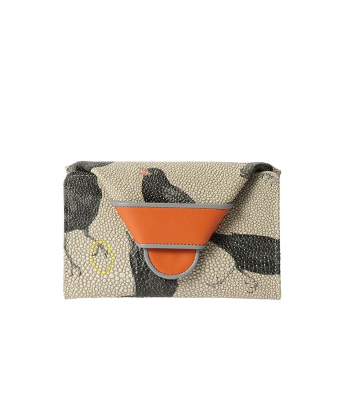 HIROKO HAYASHI(ヒロコハヤシ)の「MERLO(メルロ)マルチ財布(財布・レディース・ライトオレンジ系1・00)」の1枚目の写真