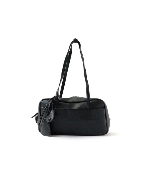 Chick(チック)の「Mini Boston Bag / ミニボストンバッグ(ハンドバッグ・レディース・ブラック/ブラウン/ホワイト/ブルー/イエロー・FREE)」の2枚目の写真