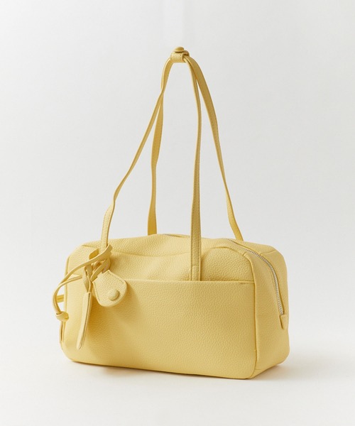 Chick(チック)の「Mini Boston Bag / ミニボストンバッグ(ハンドバッグ・レディース・ブラック/ブラウン/ホワイト/ブルー/イエロー・FREE)」の10枚目の写真