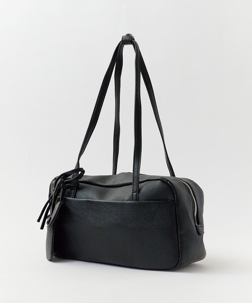 Chick(チック)の「Mini Boston Bag / ミニボストンバッグ(ハンドバッグ・レディース・ブラック/ブラウン/ホワイト/ブルー/イエロー・FREE)」の7枚目の写真