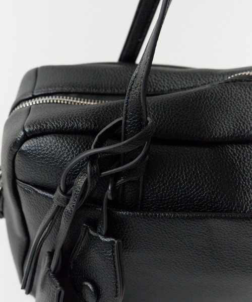 Chick(チック)の「Mini Boston Bag / ミニボストンバッグ(ハンドバッグ・レディース・ブラック/ブラウン/ホワイト/ブルー/イエロー・FREE)」の12枚目の写真