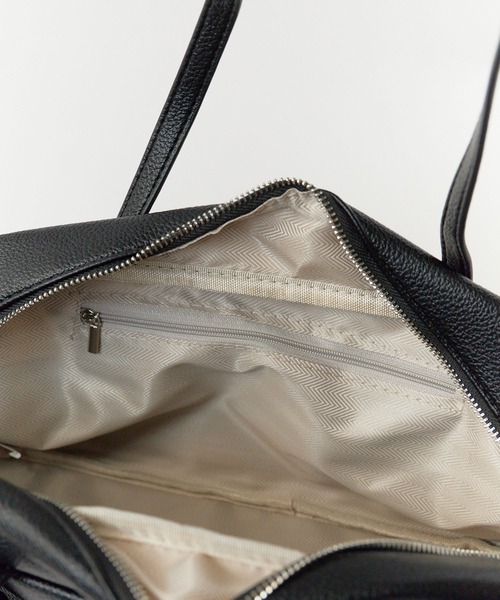 Chick(チック)の「Mini Boston Bag / ミニボストンバッグ(ハンドバッグ・レディース・ブラック/ブラウン/ホワイト/ブルー/イエロー・FREE)」の19枚目の写真