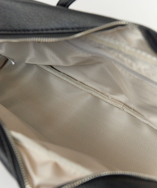 Chick(チック)の「Mini Boston Bag / ミニボストンバッグ(ハンドバッグ・レディース・ブラック/ブラウン/ホワイト/ブルー/イエロー・FREE)」の21枚目の写真