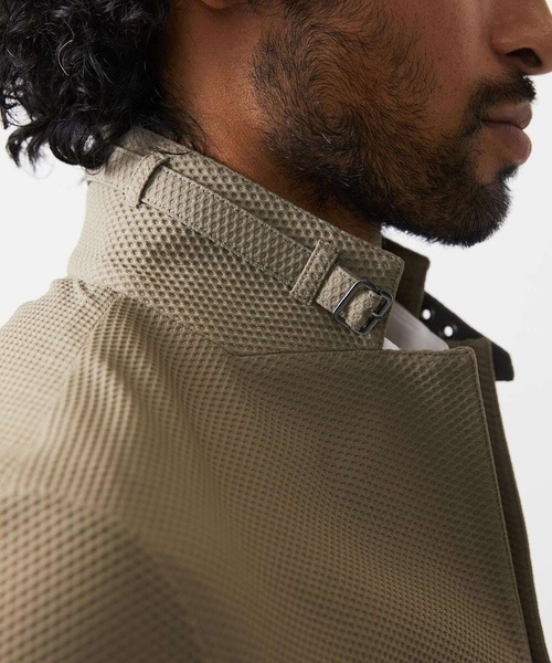 MICHEL KLEIN HOMME (ミッシェルクランオム)の「【セットアップ】ストレッチコンバーチブルジャケット(テーラードジャケット・メンズ・ブラック/ベージュ/グレー・MEDIUM/LARGE/X-LARGE)」の10枚目の写真