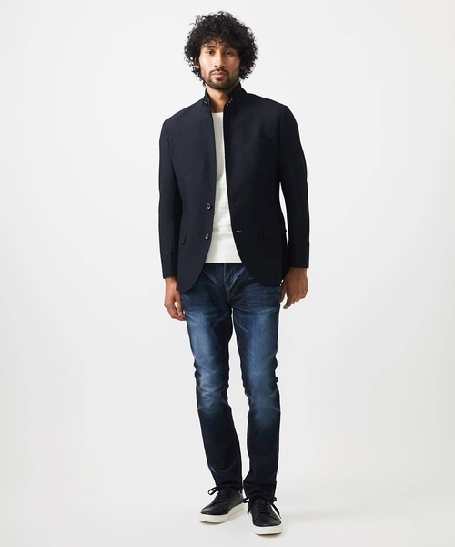 MICHEL KLEIN HOMME (ミッシェルクランオム)の「【セットアップ】ストレッチコンバーチブルジャケット(テーラードジャケット・メンズ・ブラック/ベージュ/グレー・MEDIUM/LARGE/X-LARGE)」の22枚目の写真
