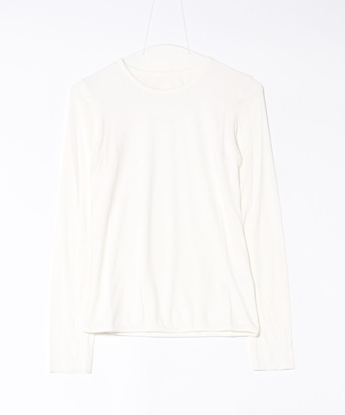 SUWDEE(スーディー)の「back open rib knit pullover(Tシャツ/カットソー・レディース・ブラック/アイボリー・FREE)」の12枚目の写真