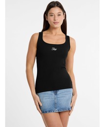 GUESS JEANS | GUESS JEANS Tank Top Slim Rib Embro タンクトップ(タンクトップ)