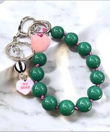 1004ST（イチマルマルヨンエスティー）の「キャンディー ビーズ キーホルダー ストラップ（チャーム）」