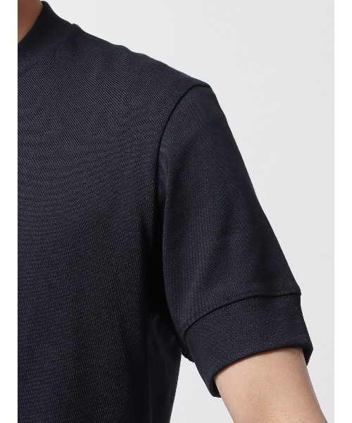 SUIT SQUARE（スーツスクエア）の「オフィT Tシャツ 半袖 ウォッシャブル プレーティング天竺（Tシャツ/カットソー・メンズ・ホワイト系/グレー系/ネイビー系/ブルー系/ブラック系・LL/3L/S/M/L）」の19枚目の写真