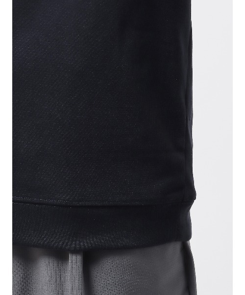 SUIT SQUARE（スーツスクエア）の「オフィT Tシャツ 半袖 ウォッシャブル プレーティング天竺（Tシャツ/カットソー・メンズ・ホワイト系/グレー系/ネイビー系/ブルー系/ブラック系・LL/3L/S/M/L）」の20枚目の写真