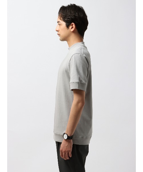 オフィT Tシャツ 半袖 ウォッシャブル プレーティング天竺（T
