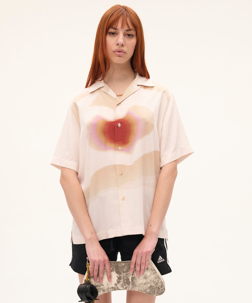 Carne Bollente（カルネボレンテ）の「【Carne Bollente/カルネボレンテ】 Pulse of Love SS25SSS0101（シャツ/ブラウス・レディース・ベージュ・SMALL）」の5枚目の写真