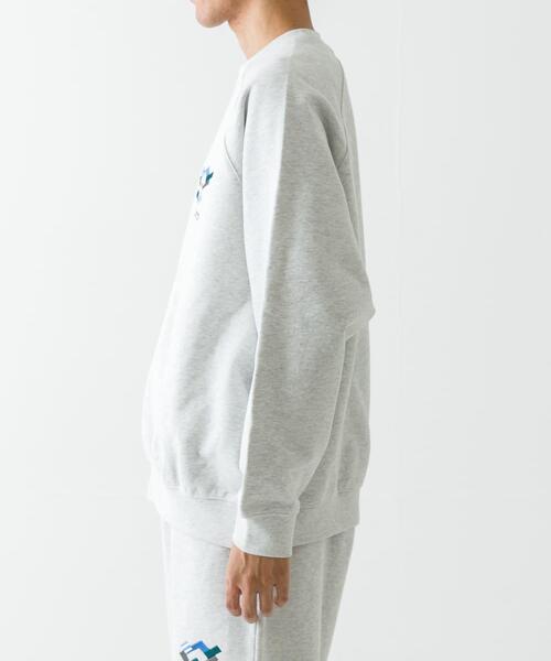 LOTTO(ロット)の「LOTTO WINDMILL LOGO PULLOVER(スウェット・メンズ・グレー/ブラック/ネイビー・MEDIUM/LARGE/X-LARGE)」の5枚目の写真