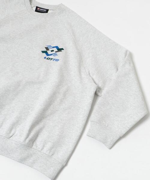 LOTTO(ロット)の「LOTTO WINDMILL LOGO PULLOVER(スウェット・メンズ・グレー/ブラック/ネイビー・MEDIUM/LARGE/X-LARGE)」の8枚目の写真