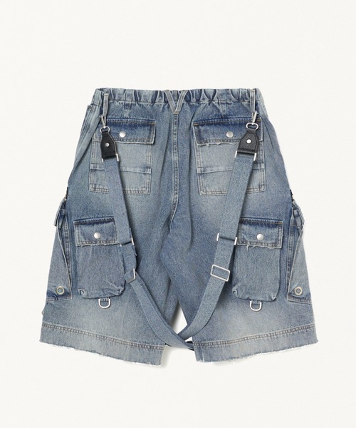 フォーサムワン、DENIM CROP CARGO ブラック 48 フォーサムワン、DENIM CROP CARGO ブラック 48 フォーサムワン、DENIM