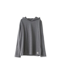 THE NORTH FACE/ザ・ノースフェイス ワンポイントロゴ フード付き プルオーバーロングスリーブTシャツ 秋服 冬服
