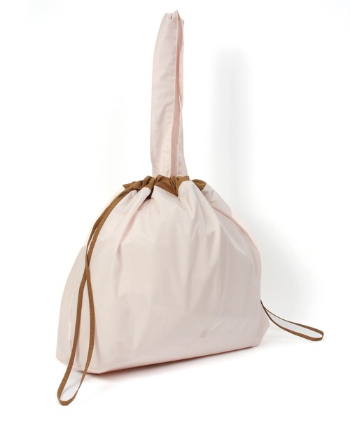 Beau're(ヴュレ)の「BEAURE ヴュレ Color Scheme ナイロントートBag(ショルダーバッグ・レディース・ブラック/ライトブルー/スモークピンク/ベージュ・FREE)」の5枚目の写真