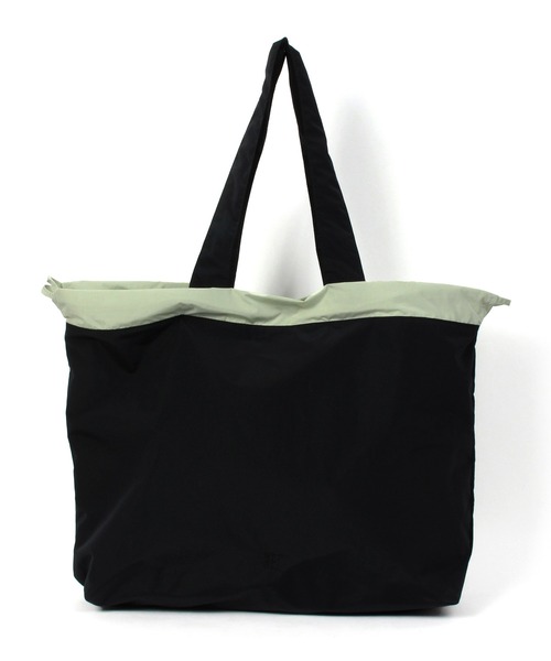 Beau're(ヴュレ)の「BEAURE ヴュレ Color Scheme ナイロントートBag(ショルダーバッグ・レディース・ブラック/ライトブルー/スモークピンク/ベージュ・FREE)」の6枚目の写真