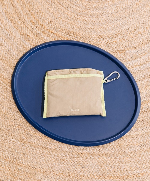 Beau're(ヴュレ)の「BEAURE ヴュレ Color Scheme ナイロントートBag(ショルダーバッグ・レディース・ブラック/ライトブルー/スモークピンク/ベージュ・FREE)」の21枚目の写真