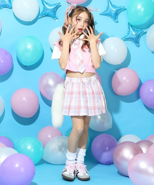 BABYDOLL（ベビードール）の「チェックスカート風ショートパンツ 0347K