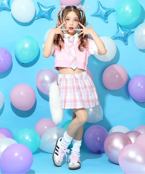 BABYDOLL（ベビードール）の「チェックスカート風ショートパンツ 0347K
