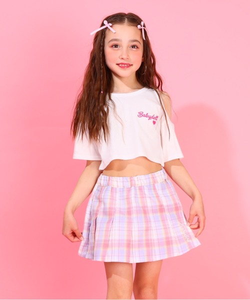 BABYDOLL（ベビードール）の「チェックスカート風ショートパンツ 0347K