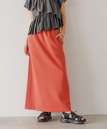 BAYFLOW（ベイフロー）の「[脚のラインを拾わない♪ストレッチ性抜群]クールタッチダンボールスカート（スカート）」