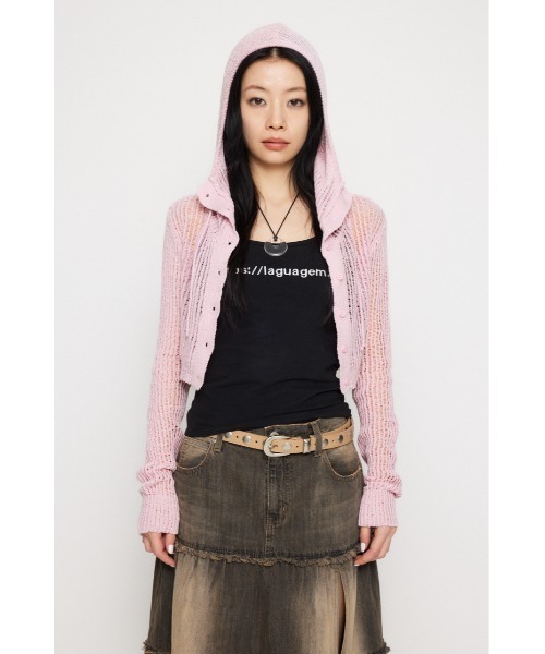ラグアジェム　トップス　laguagem SHEER 2PIECE トップス（Tシャツ/カットソー）｜LAGUA GEM