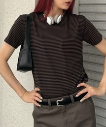 Chikashitsu +(`JVcvX)́yChikashitsu{ztight fit border t-shirt / y`JVcvXz^CgtBbg{[_[TVc(TVc/Jbg\[)