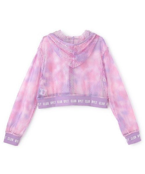 by LOVEiT（バイラビット）の「長袖メッシュパーカー（パーカー・キッズ・オフホワイト/ブラック/カラフル・160cm/150cm/140cm/120cm/130cm）」の4枚目の写真