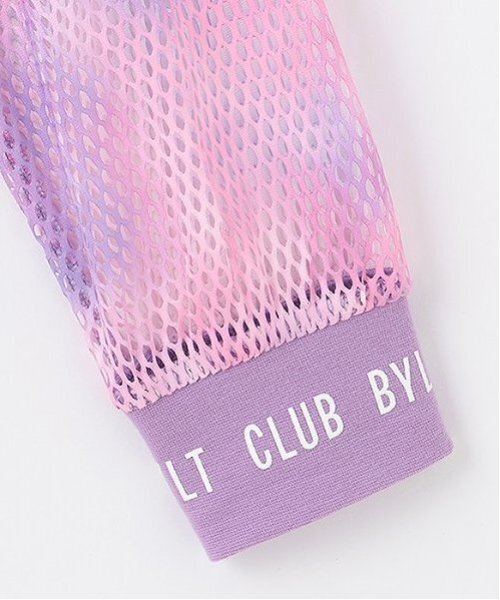 by LOVEiT（バイラビット）の「長袖メッシュパーカー（パーカー・キッズ・オフホワイト/ブラック/カラフル・160cm/150cm/140cm/120cm/130cm）」の6枚目の写真