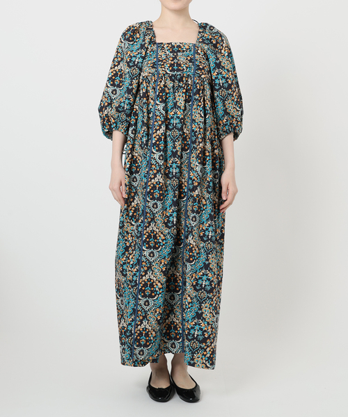 IIENA LA BOUCLE DEVEAUX プリントワンピース セール】IENA LA BOUCLE DEVEAUX プリントワンピース